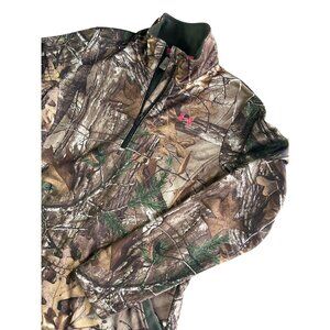 Under Armour Ladies RealTree Xtra Camo 1/4 Zip Pullover M Polyester Hunting